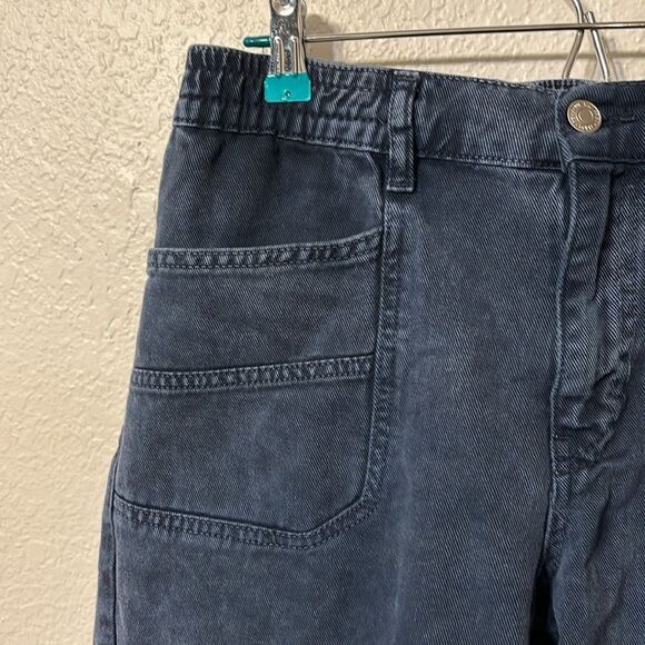Free People Denim Cargo Joggers Small - Picture 4 of 6